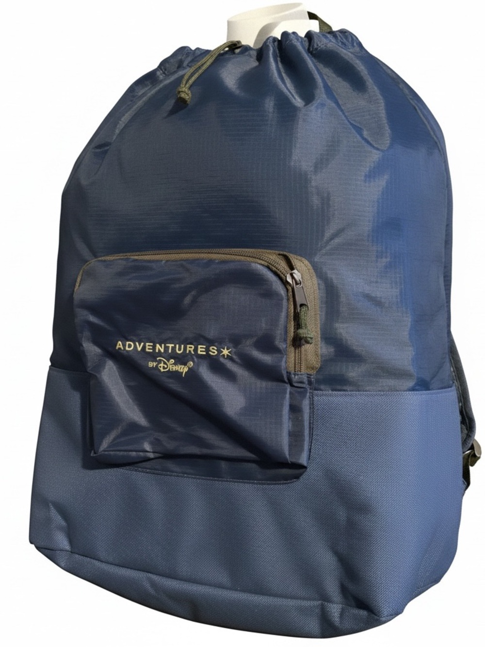 Disney Adventures Foldable Drawstring Backpack - Good Condition
